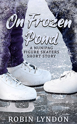 book cover showing figure skaters